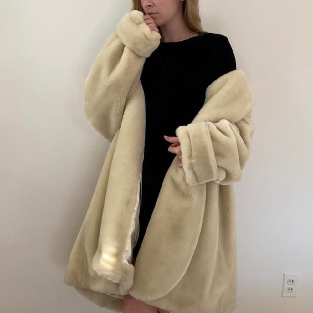 Vintage faux fur coat